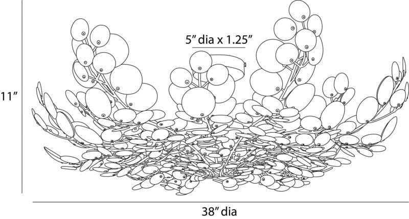 Arteriors Bilal Flush Mount Flush Mounts DFS02