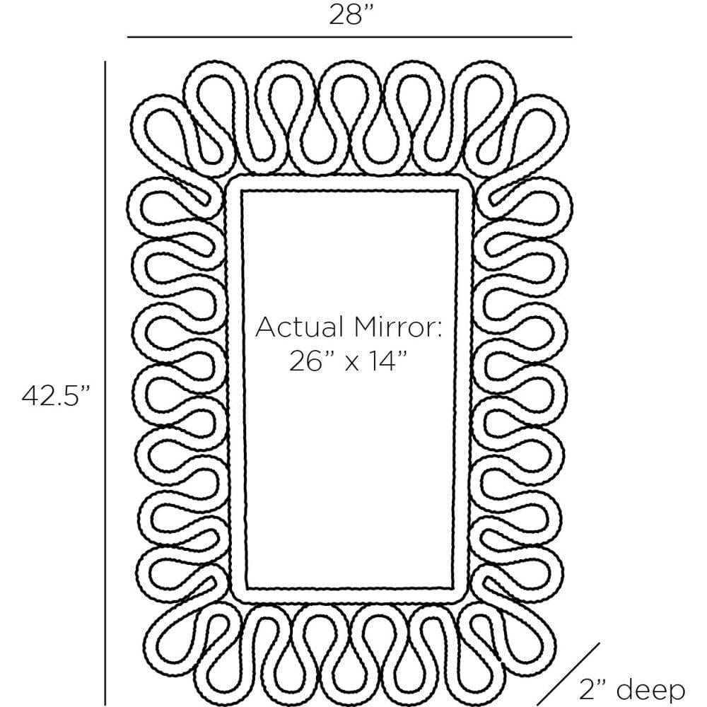 Arteriors Caracol Mirror Wall Mirrors GKWMS01