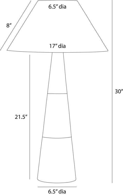 Arteriors Chanell Lamp Table Lamps PTC55