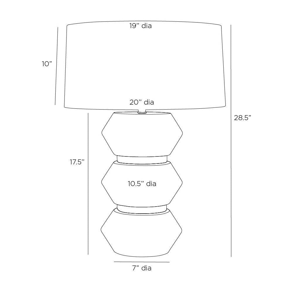 Arteriors Drifter Lamp Table Lamps PTE10-SH047