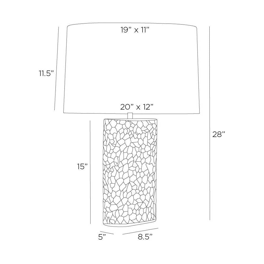 Arteriors Felicity Lamp Table Lamps PTS19-194