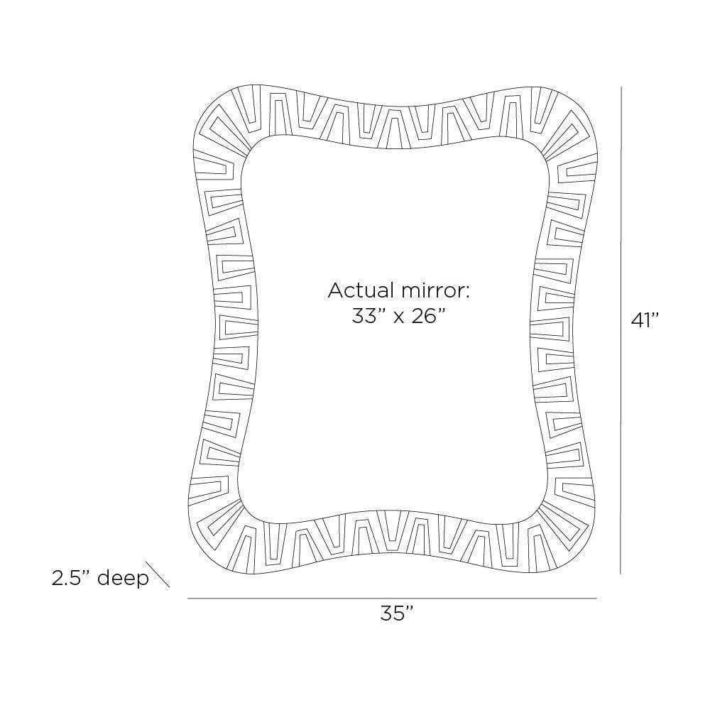 Arteriors Fuller Mirror Wall Mirrors WMC03
