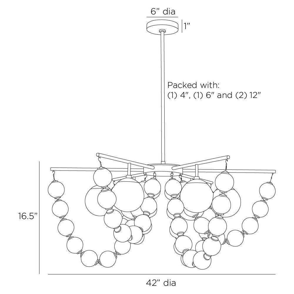 Arteriors Genesis Chandelier Chandeliers DSC08