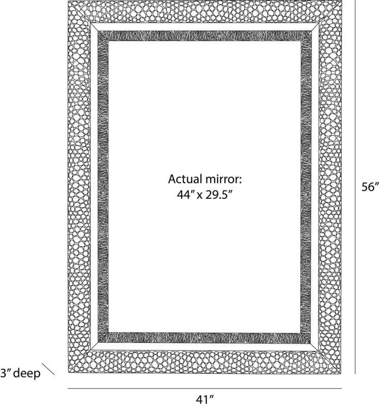 Arteriors Indo Mirror Wall Mirrors WMI82
