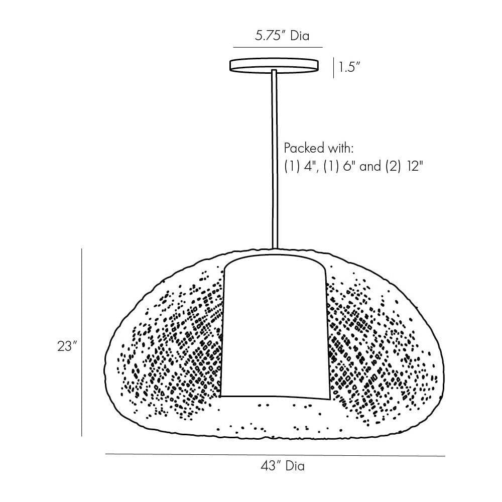Arteriors Ingrid Pendant Pendant 45628