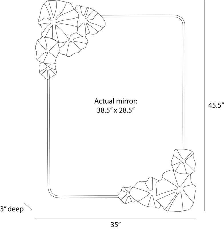 Arteriors Ismerie Mirror Wall Mirrors WMI77