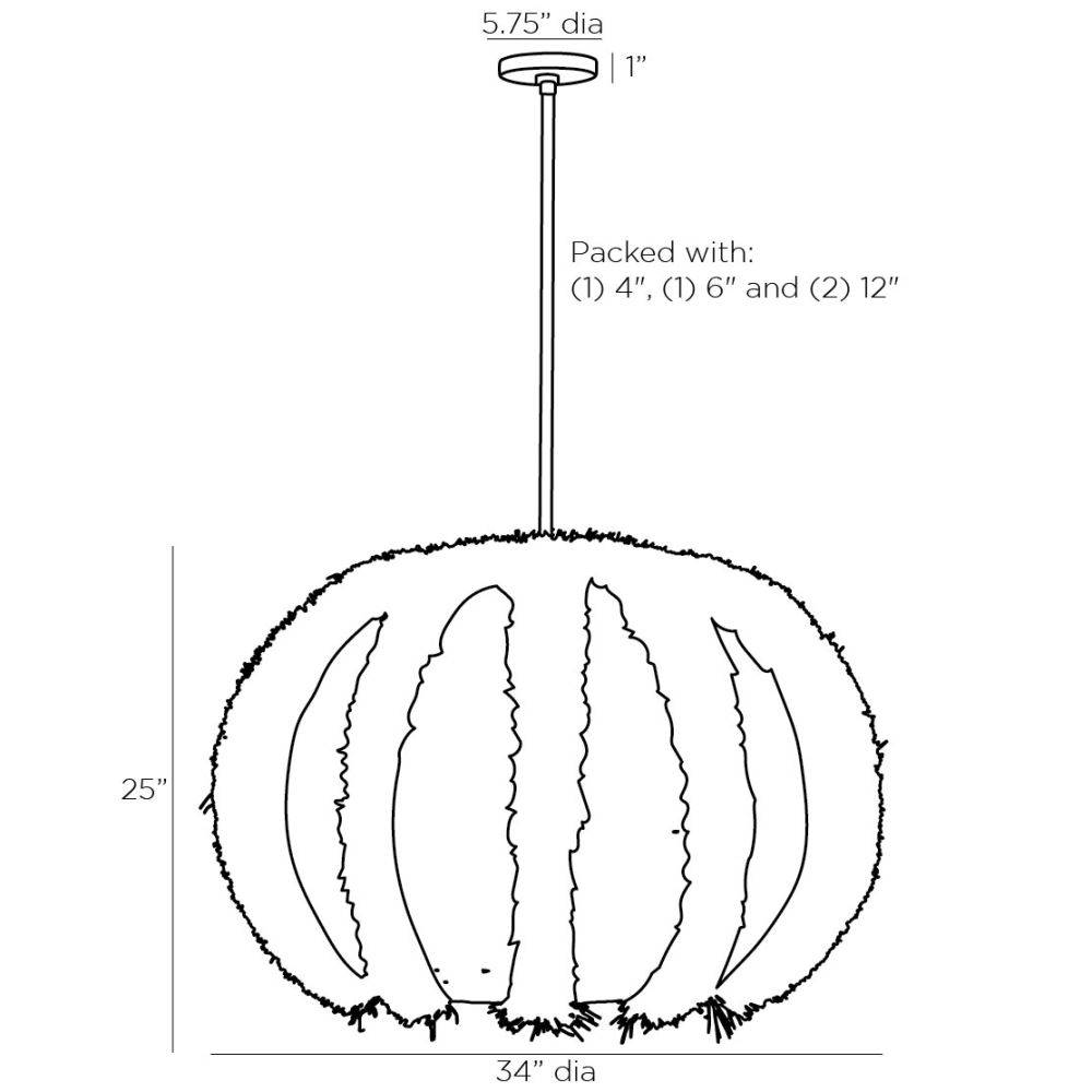 Arteriors Johanna Pendant Pendant 45115