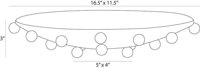 Arteriors Katherine Centerpiece Decorative Bowls ATC10