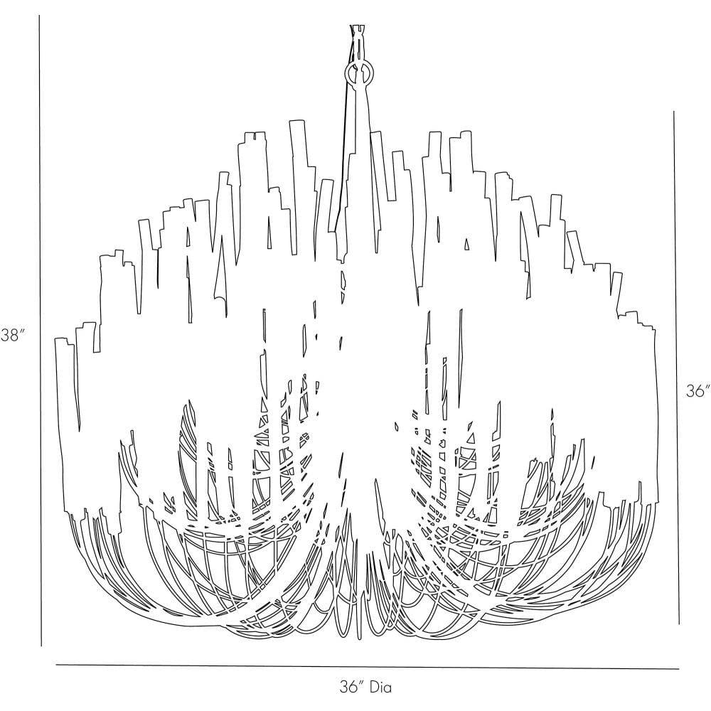 Arteriors Tilda Chandelier 89100