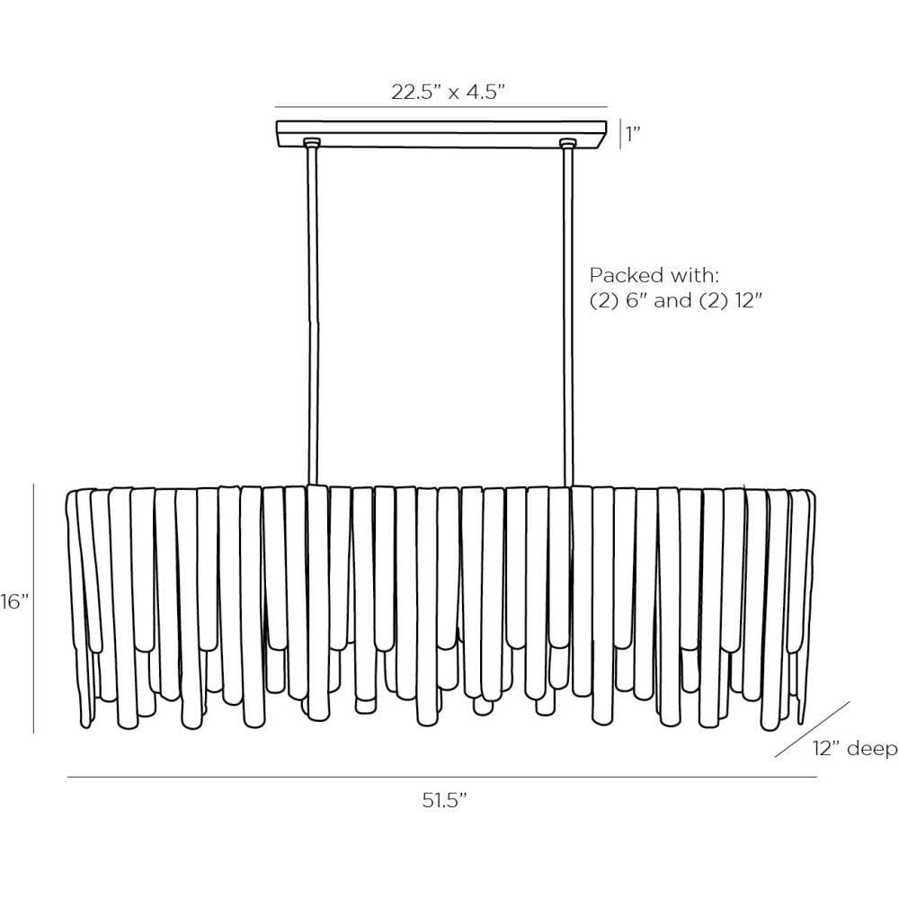 Arteriors Leighton Chandelier Chandeliers 89065