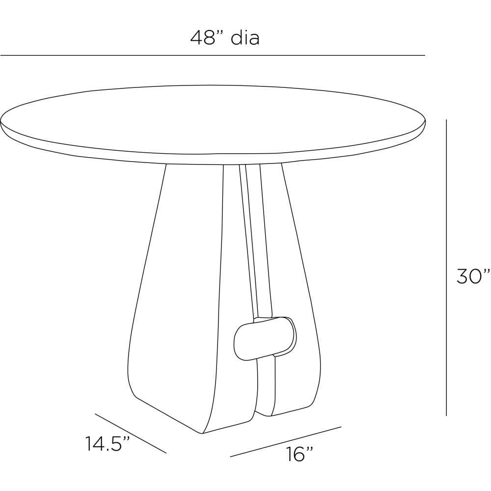 Arteriors Melt Entry Table Entry Table GAFDI01