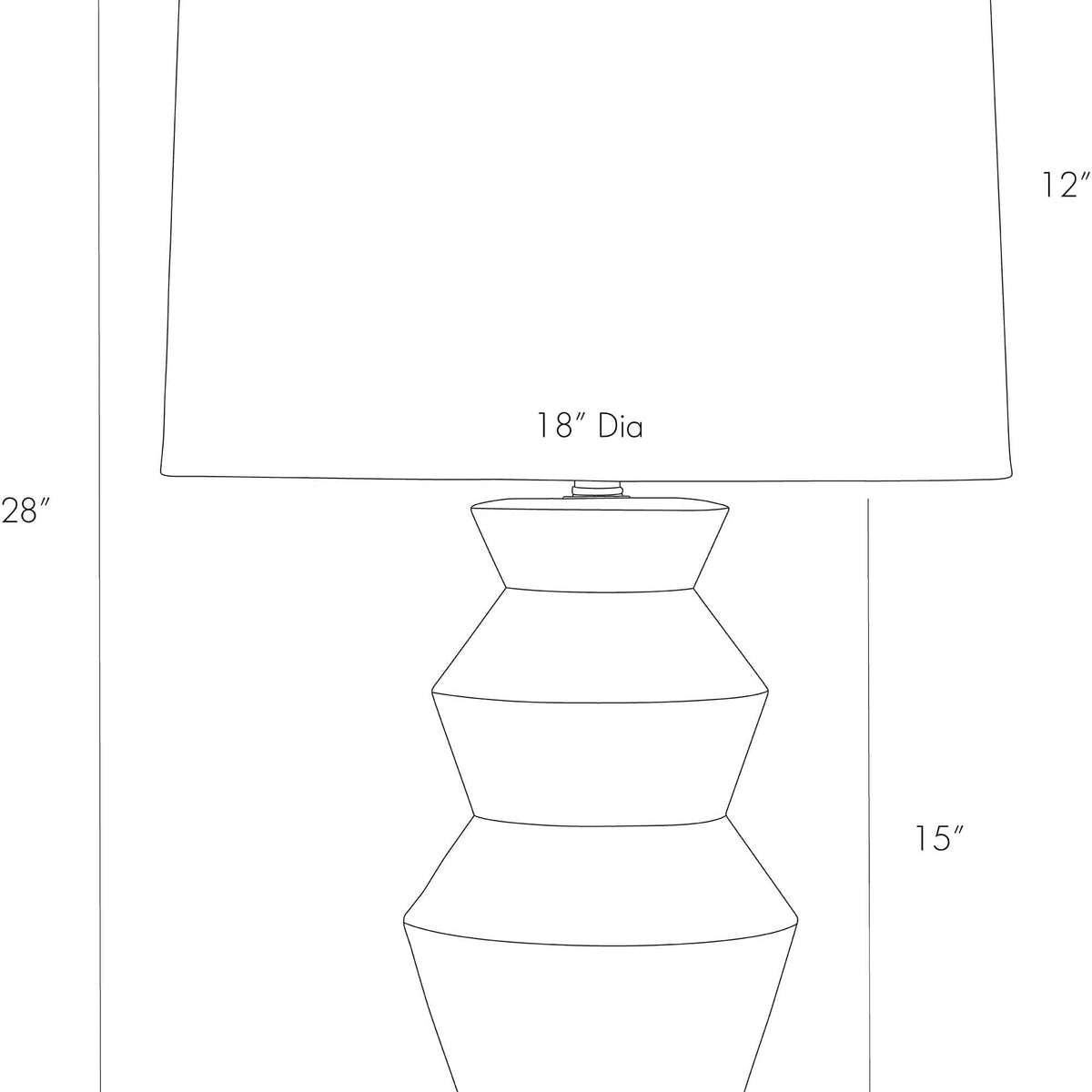 Arteriors Ogden Lamp Lamps 11019-955