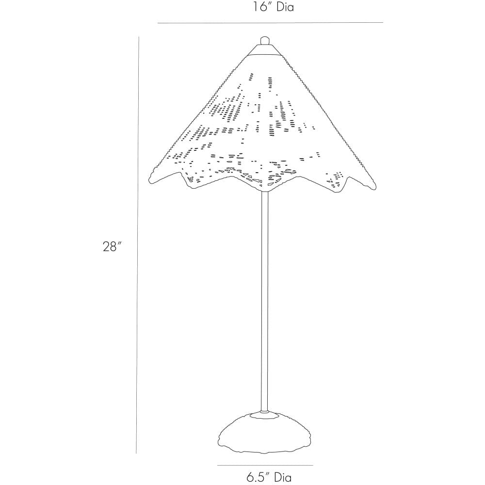 Arteriors Parasol Lamp Lamps DC49018