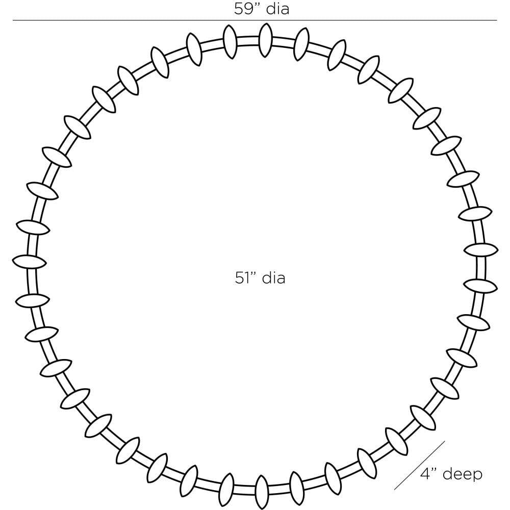 Arteriors Pira Mirror Wall Mirrors 6988