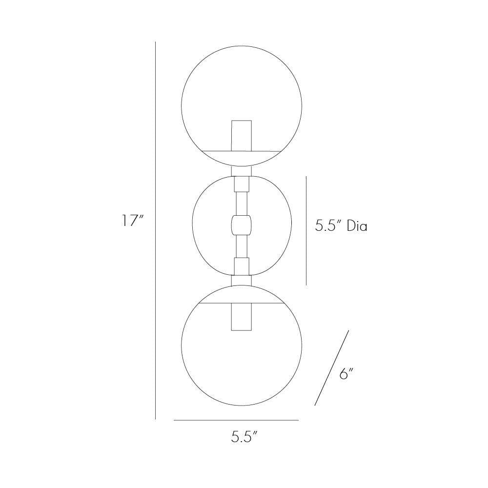 Arteriors Polaris Sconce Sconces 49961