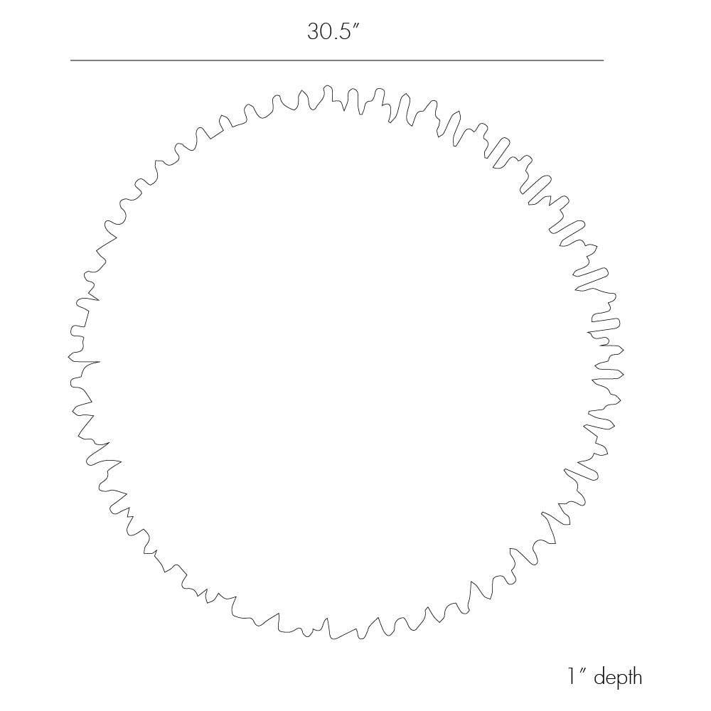 Arteriors Prescott Round Mirror Wall Mirrors 2134