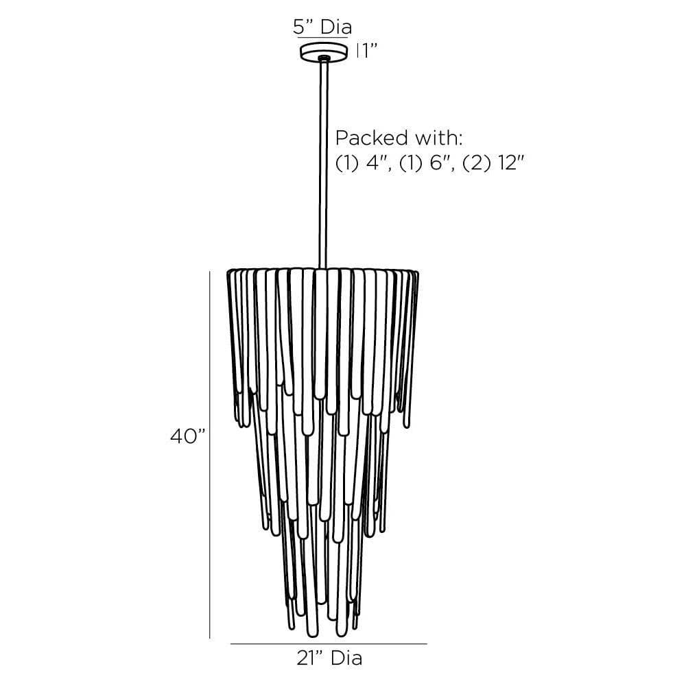Arteriors Raine Chandelier Chandeliers DSC05