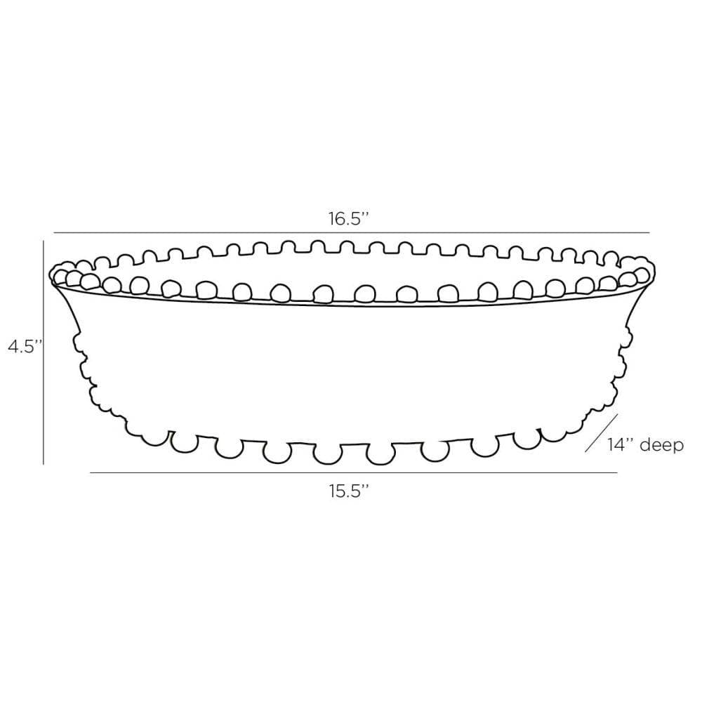 Arteriors Spitzy Centerpiece Decorative Bowls DC7008