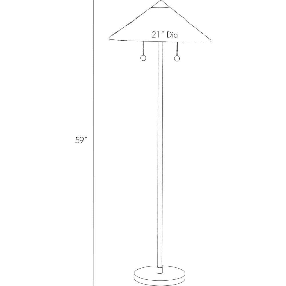 Arteriors Terrace Floor Lamp Floor Lamps DC79001