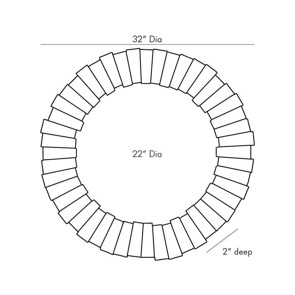 Arteriors Von-Webber Mirror Wall Mirrors 9630