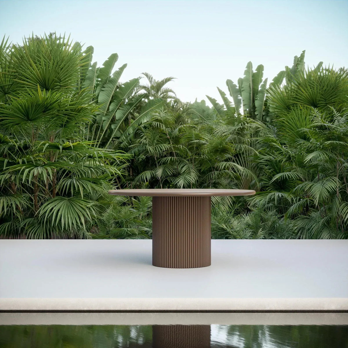 Azzurro Living Bronze Palma 60" Dining Table Dining Tables PMA-A19DTRD-T60-K