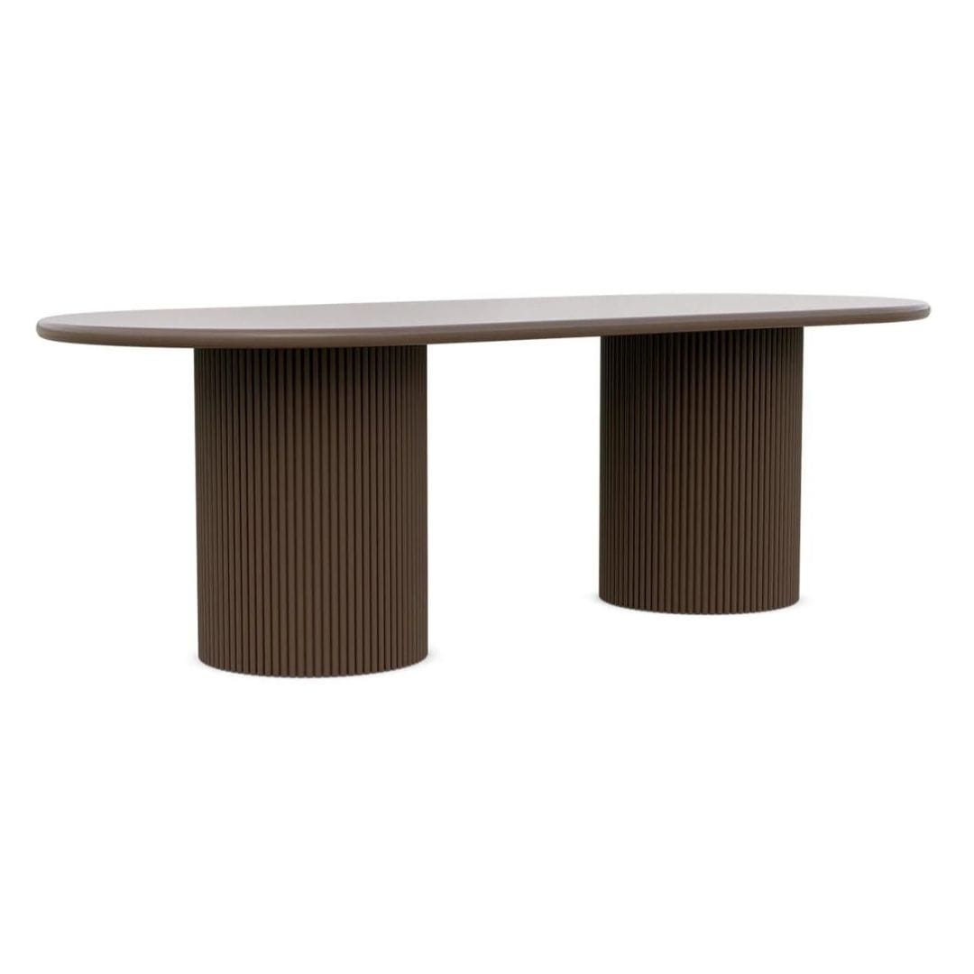 Azzurro Living Bronze Palma 96 inch Dining Table Dining Tables PMA-A19DTO96-K