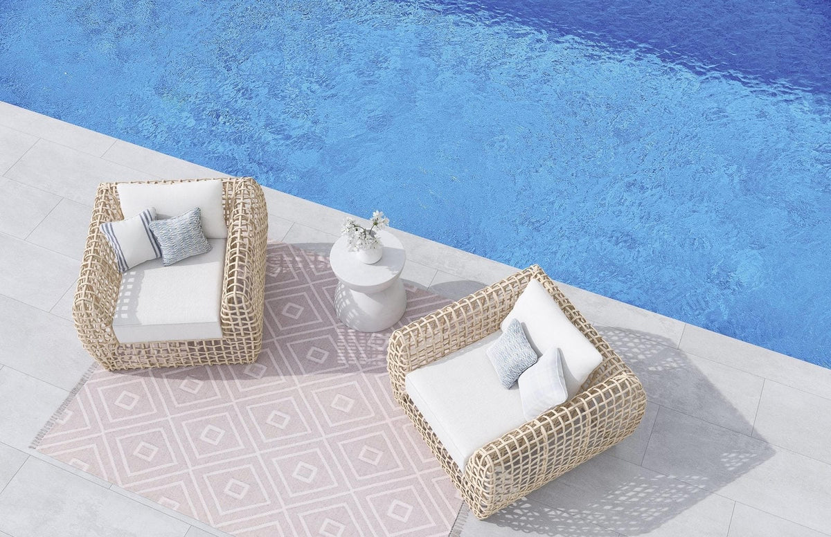 Azzurro Living Kiawah Club Chair Club Chair KIA-W05S1-CU