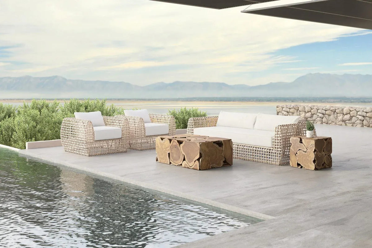 Azzurro Living Kiawah Club Chair Club Chair KIA-W05S1-CU