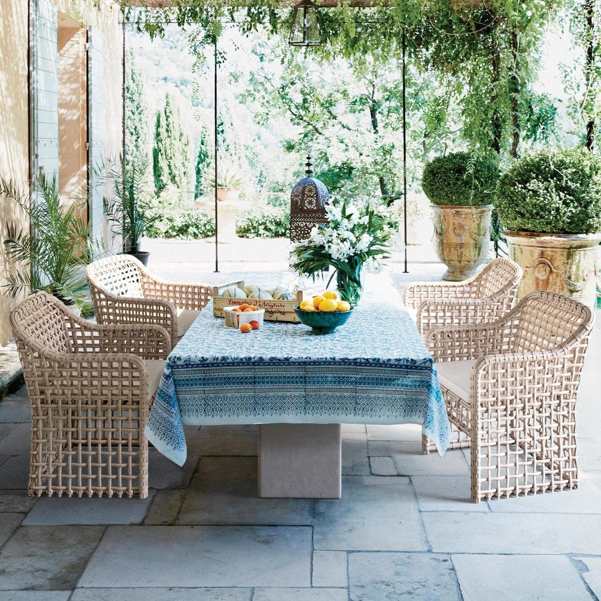 Azzurro Living Kiawah Dining Chair Dining Chairs KIA-W05D-CU