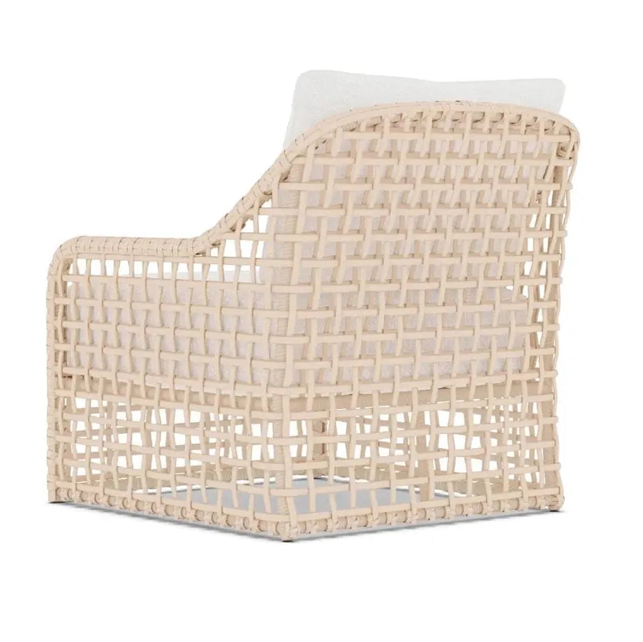 Azzurro Living Kiawah High Back Club Chair Club Chair KIA-W05S1HB-CU