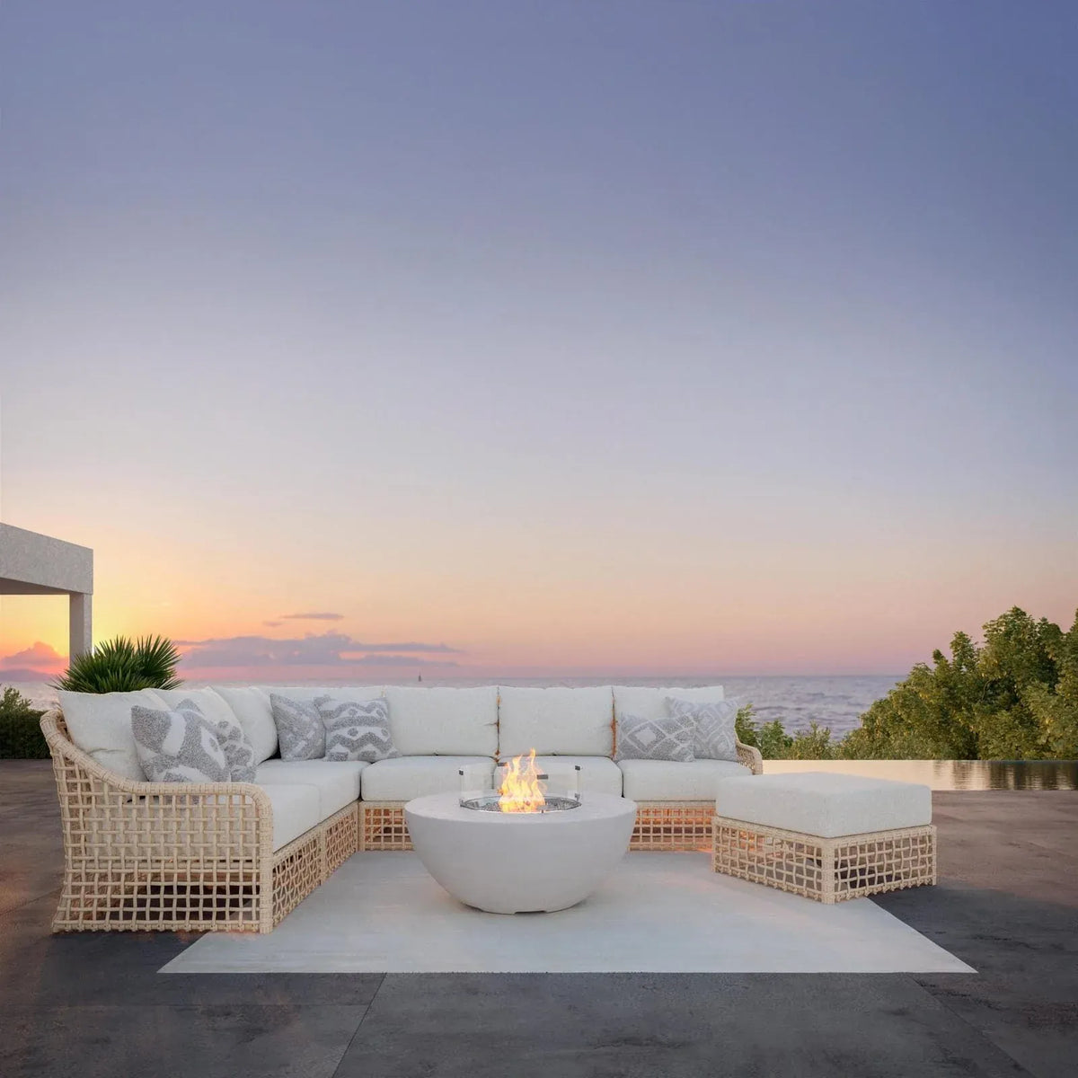 Azzurro Living Kiawah Sectional Modular Sectional Modular