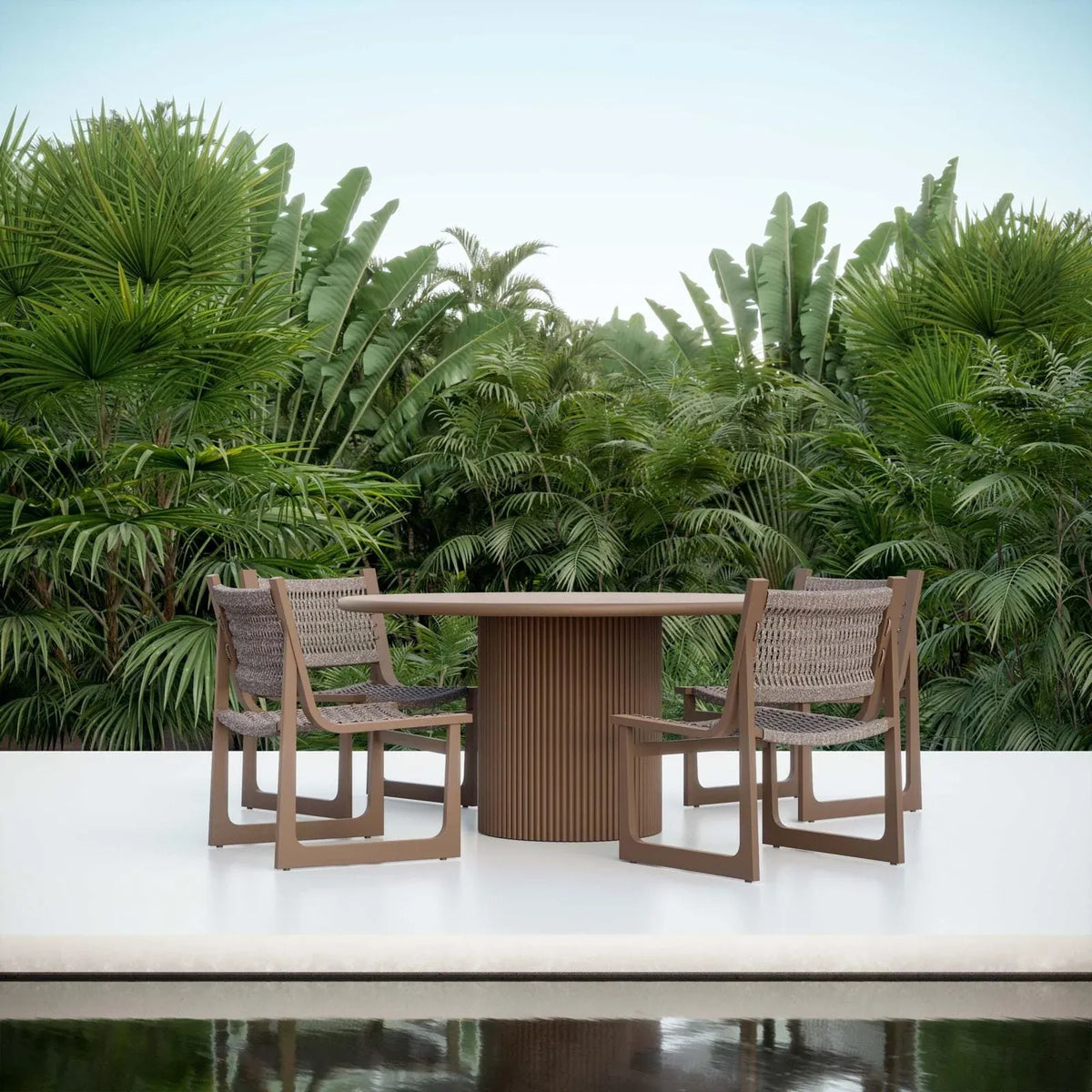 Azzurro Living Palma 60" Dining Table Dining Tables