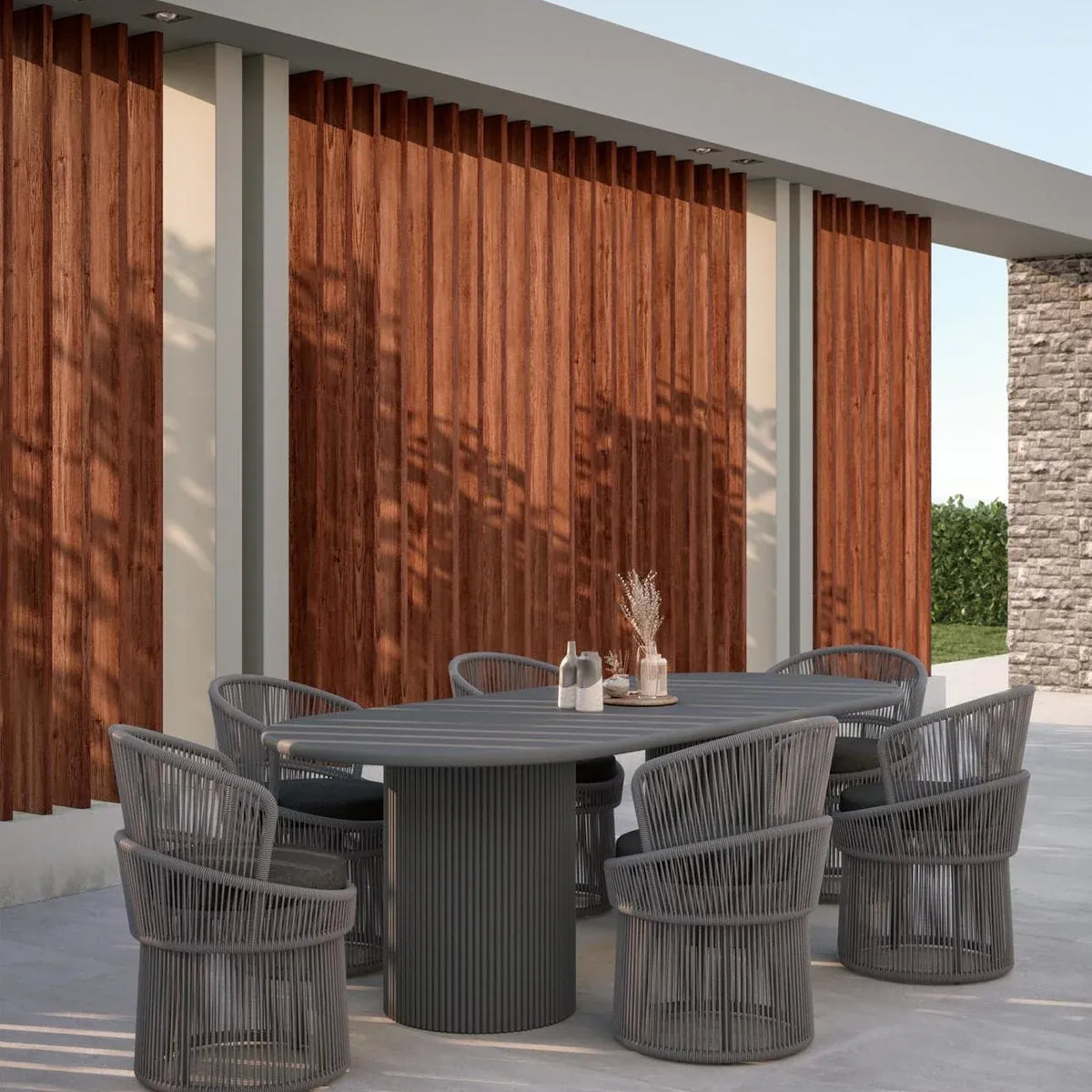 Azzurro Living Palma 96 inch Dining Table Dining Tables