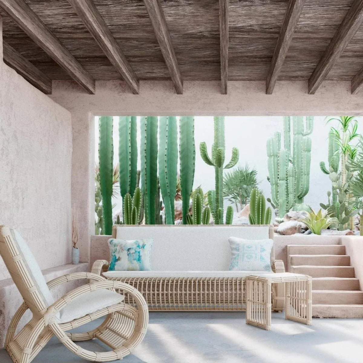 Azzurro Living Paloma Club Chair Club Chair PAL-W05S1-CU