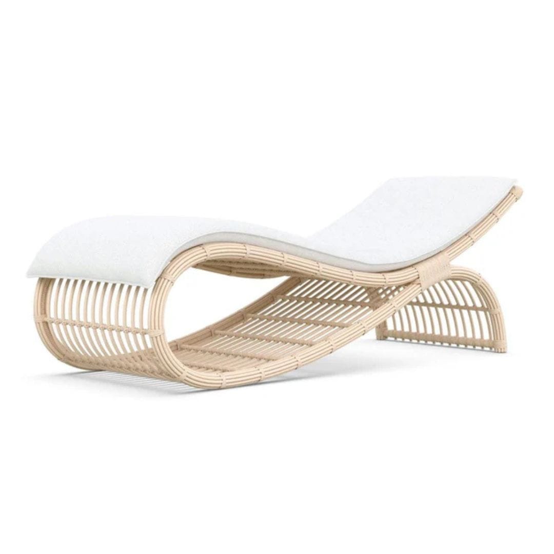 Azzurro Living Paloma Wave Chaise Lounge Chaise Lounge PWAV-W05L1-CU