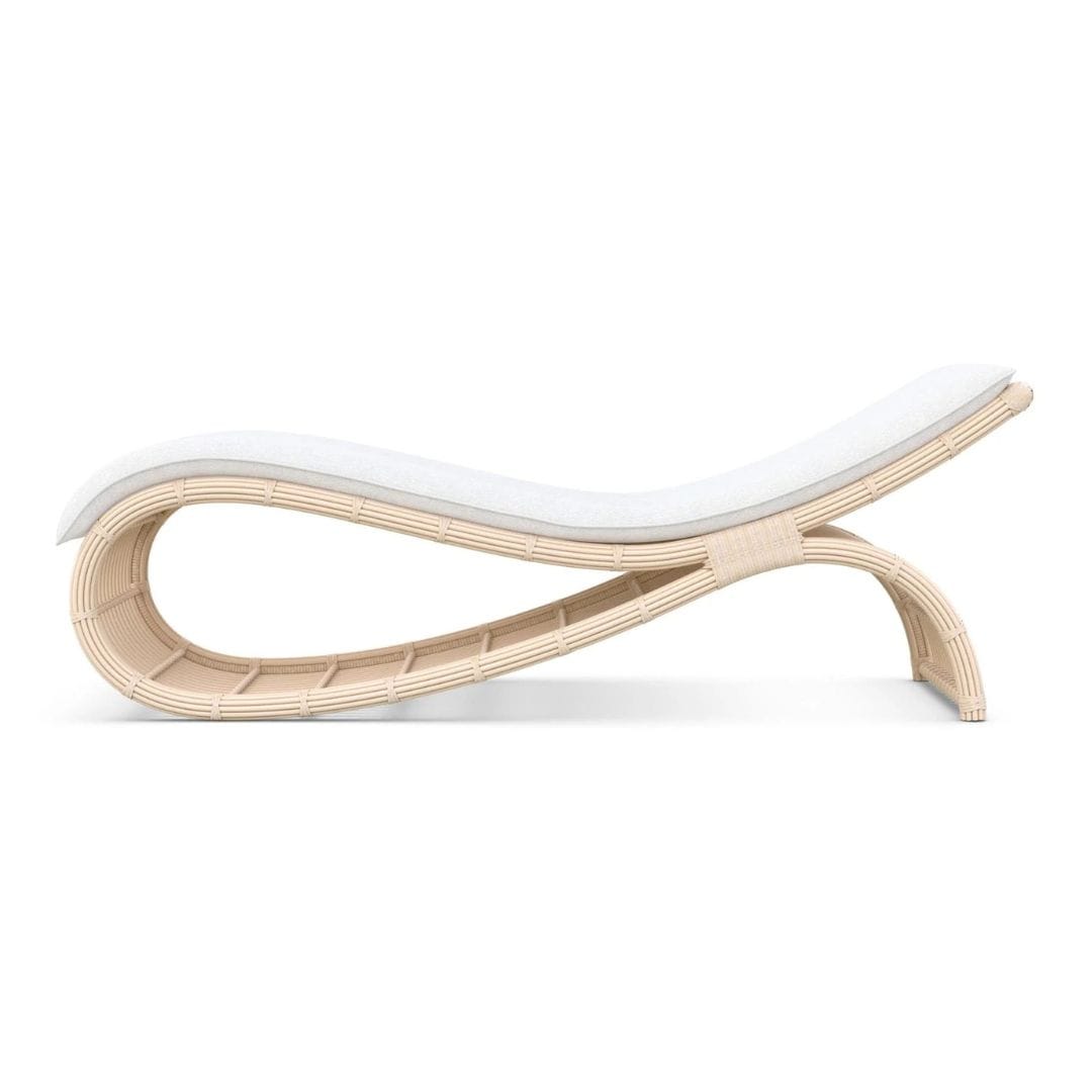 Azzurro Living Paloma Wave Chaise Lounge Chaise Lounge PWAV-W05L1-CU