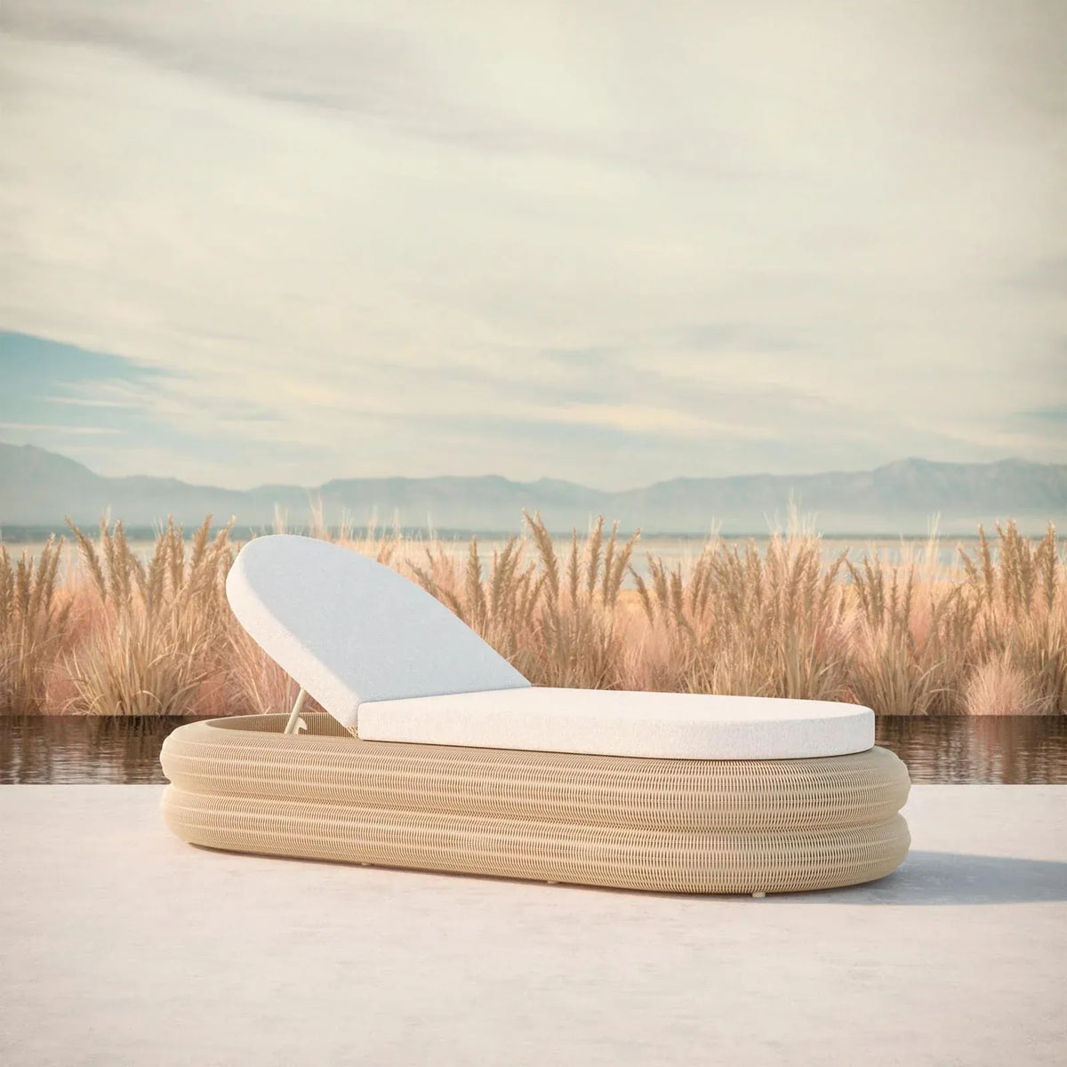 Azzurro Living Texoma Chaise Lounge Chaise Lounge TEX-W05L1-CU