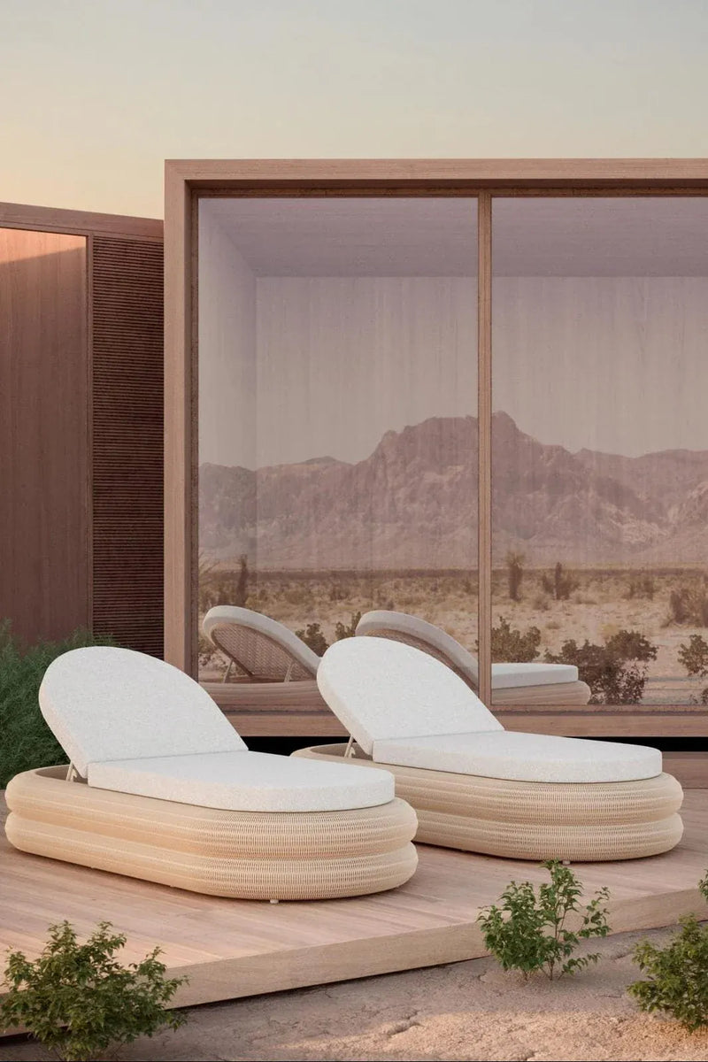 Azzurro Living Texoma Chaise Lounge Chaise Lounge TEX-W05L1-CU