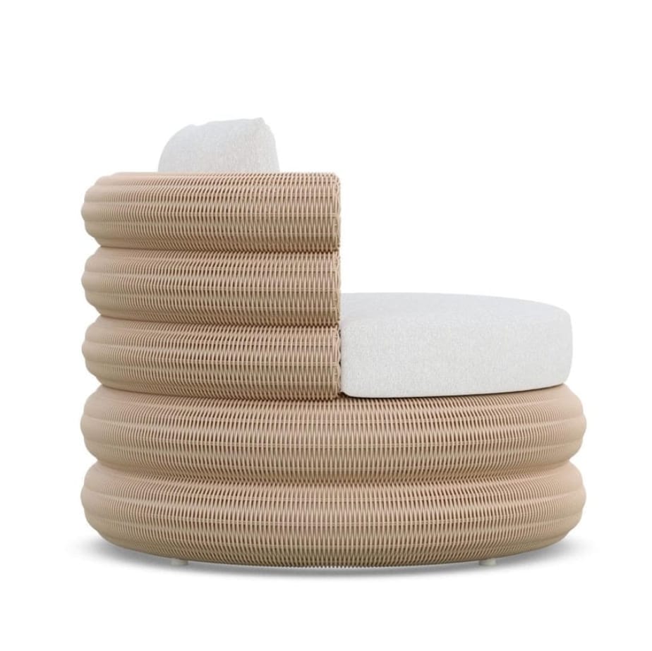 Azzurro Living Texoma Swivel Club Chair Club Chair TEX-W05S1S-CU