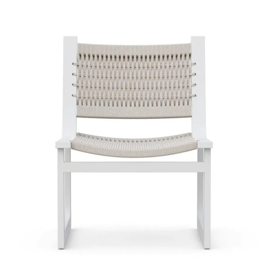 Azzurro Living White Cozumel Dining Chair Dining Chairs COZ-TR17D-Q2