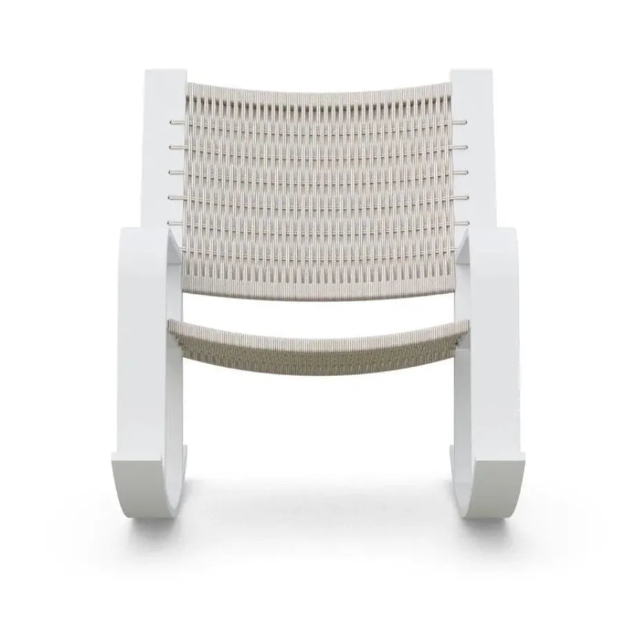 Azzurro Living White Cozumel Rocking Chair Rocking Chair COZ-TR17RC