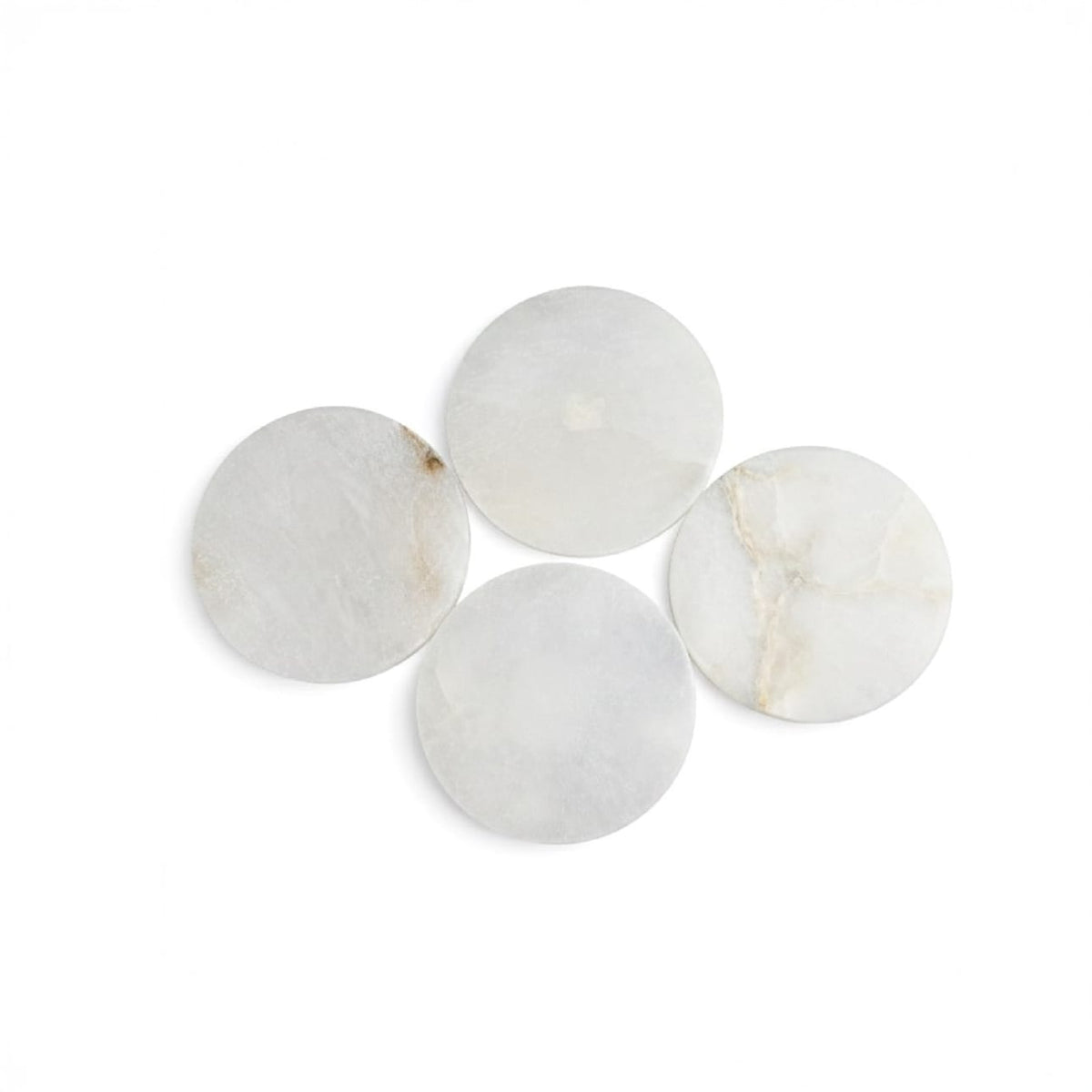 BidK Home Alabaster Coaster Coasters 792847