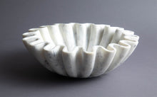 BidK Home Carved Marble Lotus Bowl 790685