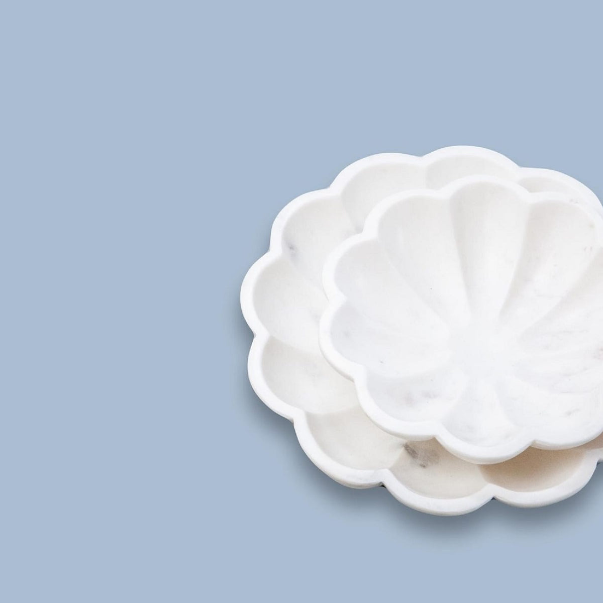 BidK Home Marble Lotus Bowl Soap Dishes & Holders