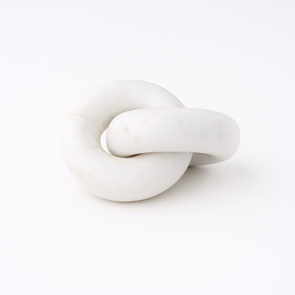 BidK Home Marble Round Knot Sculptures