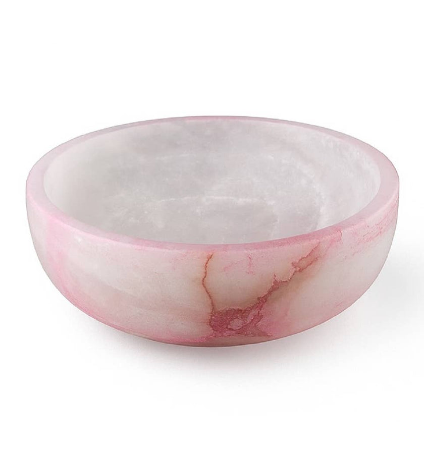 Pink Alabaster Bowl