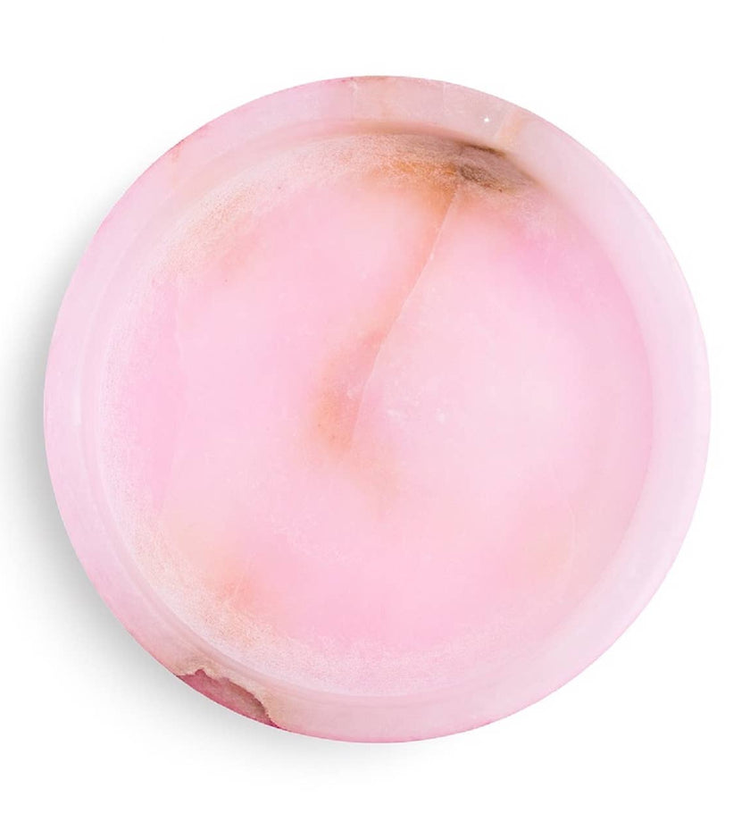 Pink Alabaster Tray