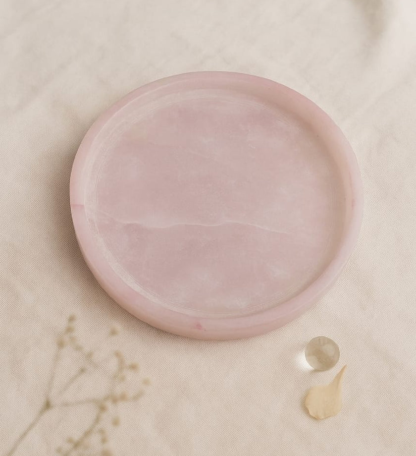 Pink Alabaster Tray - secondary
