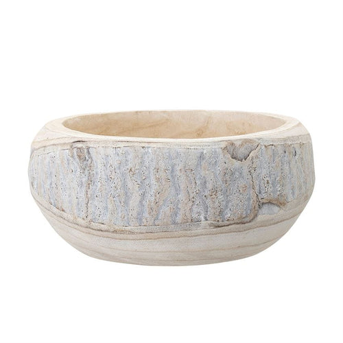 Bloomingville Hand Carved Paulownia Bowl AH0451