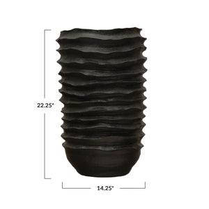 Bloomingville Stoneware Ripple Planter Vases AH2780